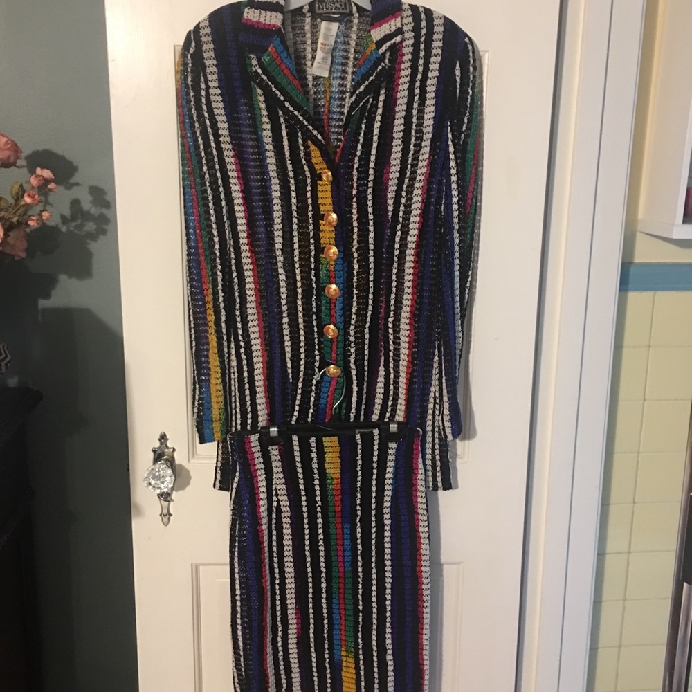 Vintage Versace Jacket and skirt set